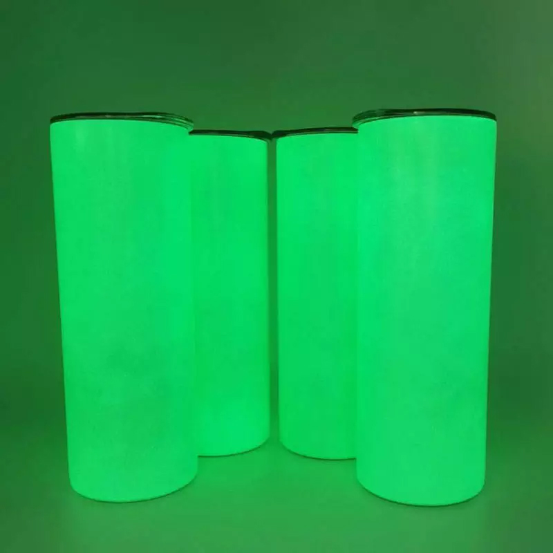 Sublimation 20 oz stainless steel double wall cups Sublimation Glow in the dark tumbler (6)